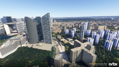 Landmarks Paris City Pack - Microsoft Flight Simulator 2024 screenshot