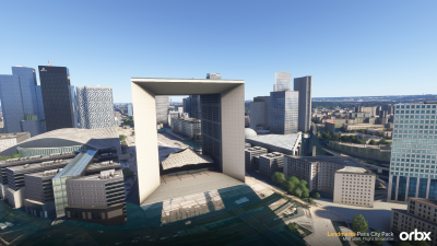 Landmarks Paris City Pack - Microsoft Flight Simulator 2024 screenshot