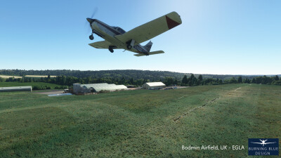 EGLA Bodmin Airfield - Microsoft Flight Simulator 2024 screenshot