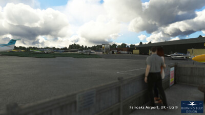 EGTF Fairoaks Airport - Microsoft Flight Simulator 2024 screenshot