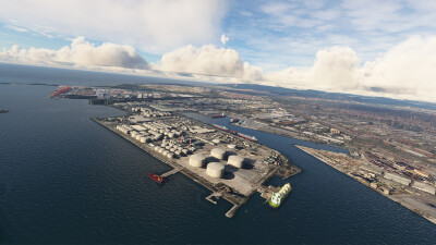 LEBL Barcelona-El Prat International - Microsoft Flight Simulator 2024 screenshot