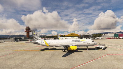 LEBL Barcelona-El Prat International - Microsoft Flight Simulator 2024 screenshot