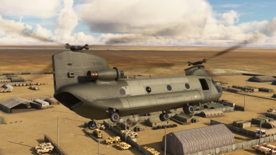 Miltech Simulations CH47D - Microsoft Flight Simulator 2024 screenshot