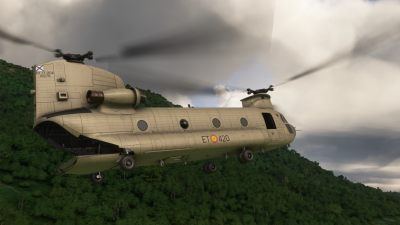 Miltech Simulations CH47D - Microsoft Flight Simulator 2024 screenshot