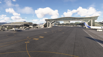 VHHH Hong Kong International Airport - Microsoft Flight Simulator 2024 screenshot