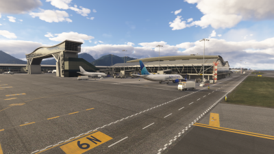 VHHH Hong Kong International Airport - Microsoft Flight Simulator 2024 screenshot