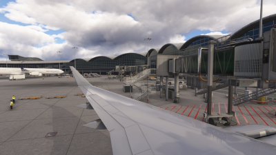 VHHH Hong Kong International Airport - Microsoft Flight Simulator 2024 screenshot