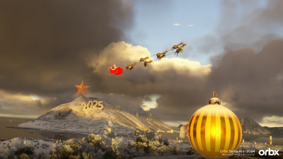 Orbx Santa Run 2024 screenshot