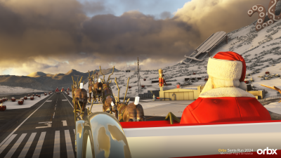 Orbx Santa Run 2024 screenshot