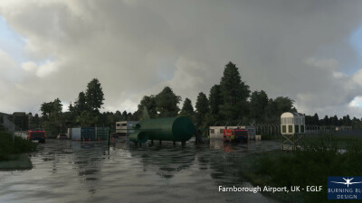 EGLF Farnborough Airport - Microsoft Flight Simulator 2024 screenshot