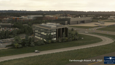 EGLF Farnborough Airport - Microsoft Flight Simulator 2024 screenshot