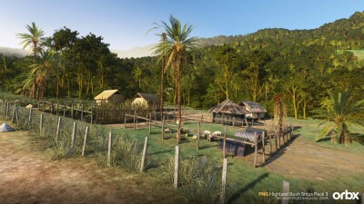 PNG Highland Bush Strips Pack 3 - Microsoft Flight Simulator 2024 screenshot