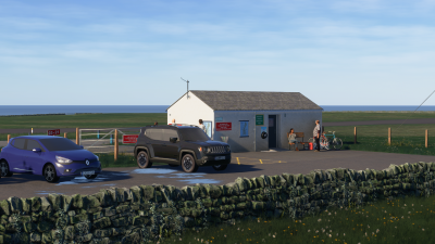 Burning Blue Design Westray & Papa Westray Airports - Microsoft Flight Simulator screenshot