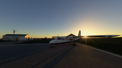 Burning Blue Design Westray & Papa Westray Airports - Microsoft Flight Simulator screenshot