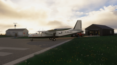 Burning Blue Design Westray & Papa Westray Airports - Microsoft Flight Simulator screenshot