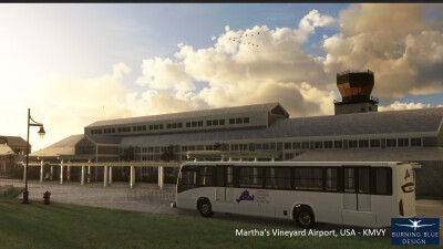 KMVY Martha’s Vineyard Airport - Microsoft Flight Simulator 2024 screenshot