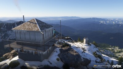 IDA Idaho Fire Lookouts - Microsoft Flight Simulator 2024 screenshot