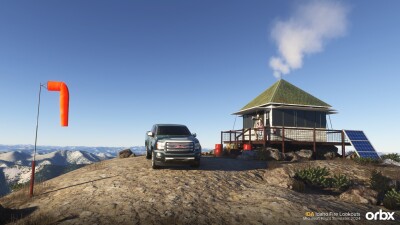 IDA Idaho Fire Lookouts - Microsoft Flight Simulator 2024 screenshot