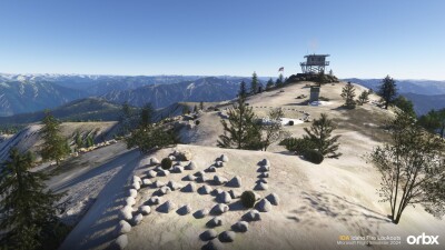 IDA Idaho Fire Lookouts - Microsoft Flight Simulator 2024 screenshot