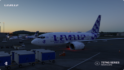 LevelUp 737NG Series for X-Plane 12 screenshot