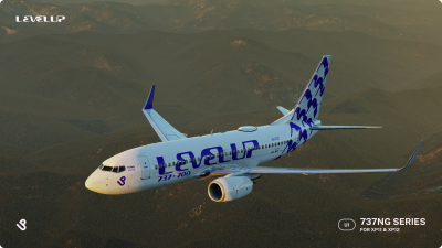 LevelUp 737NG Series for X-Plane 12 screenshot