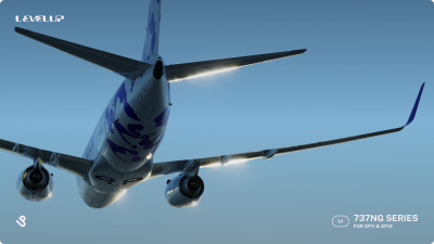 LevelUp 737NG Series for X-Plane 12 screenshot