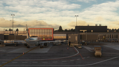 EFOU Oulu Airport - Microsoft Flight Simulator screenshot