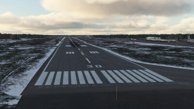 EFOU Oulu Airport - Microsoft Flight Simulator screenshot