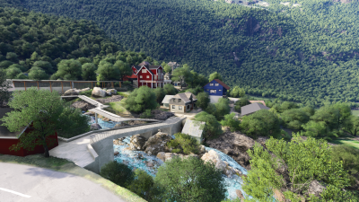 Cli4D Designs Geirangerfjord, Norway - Microsoft Flight Simulator 2024 screenshot