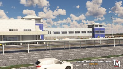 KSFB Orlando Sanford International Airport - Microsoft Flight Simulator screenshot