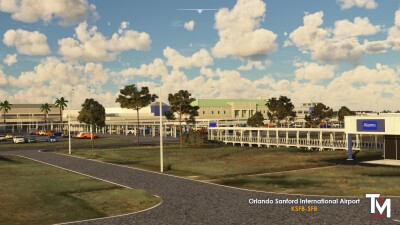 KSFB Orlando Sanford International Airport - Microsoft Flight Simulator screenshot