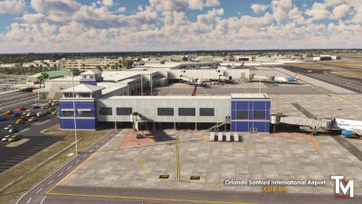 KSFB Orlando Sanford International Airport - Microsoft Flight Simulator screenshot