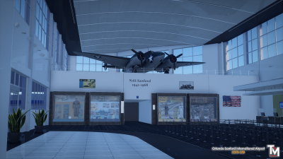 KSFB Orlando Sanford International Airport - X-Plane 12 screenshot