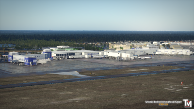 KSFB Orlando Sanford International Airport - X-Plane 12 screenshot