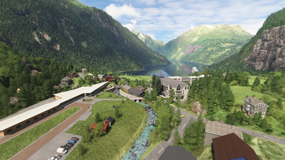 Cli4D Designs Geirangerfjord, Norway - Microsoft Flight Simulator screenshot