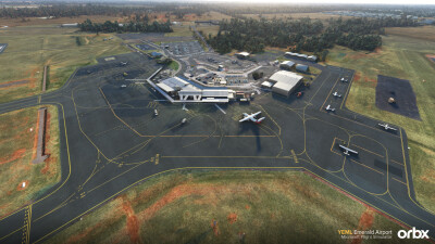 YEML Emerald Airport - Microsoft Flight Simulator screenshot