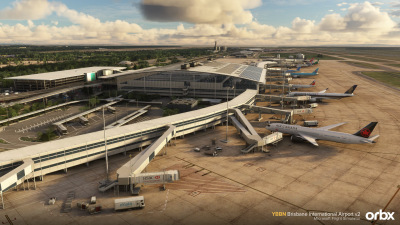 YBBN Brisbane International Airport v2 - Microsoft Flight Simulator screenshot