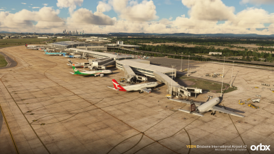 YBBN Brisbane International Airport v2 - Microsoft Flight Simulator screenshot