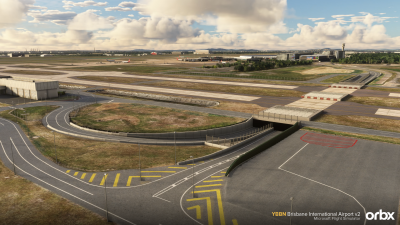 YBBN Brisbane International Airport v2 - Microsoft Flight Simulator screenshot
