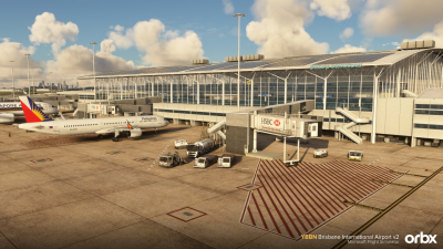 YBBN Brisbane International Airport v2 - Microsoft Flight Simulator screenshot