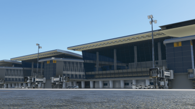 OBBI Bahrain International Airport - Microsoft Flight Simulator screenshot