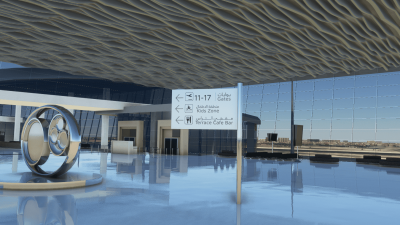 OBBI Bahrain International Airport - Microsoft Flight Simulator screenshot