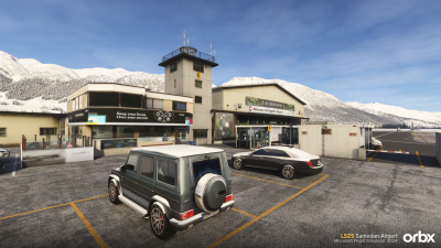 LSZS Samedan Airport - Microsoft Flight Simulator 2024 screenshot