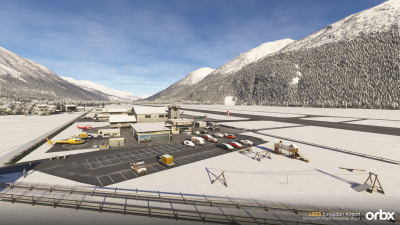 LSZS Samedan Airport - Microsoft Flight Simulator 2024 screenshot