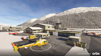 LSZS Samedan Airport - Microsoft Flight Simulator 2024 screenshot