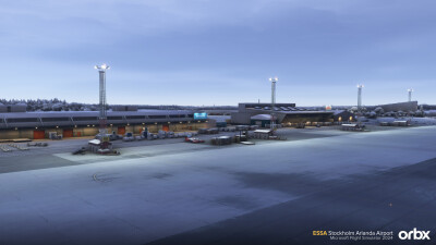 ESSA Stockholm Arlanda Airport - Microsoft Flight Simulator 2024 screenshot