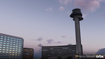 ESSA Stockholm Arlanda Airport - Microsoft Flight Simulator 2024 screenshot