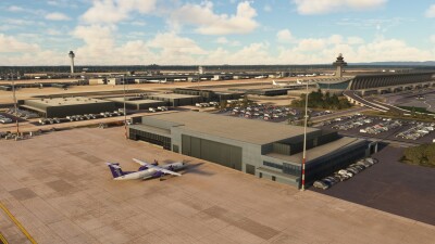 KIAD Washington Dulles International Airport - Microsoft Flight Simulator screenshot