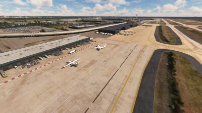 KIAD Washington Dulles International Airport - Microsoft Flight Simulator screenshot