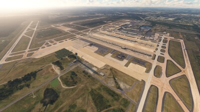 KIAD Washington Dulles International Airport - Microsoft Flight Simulator screenshot